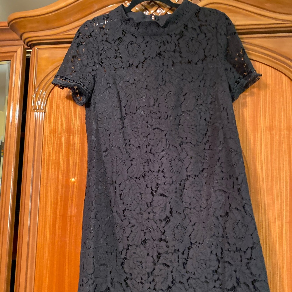 Black Vince Camuto Lace Dress